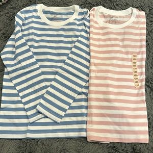 New 100% cotton long sleeve tees from Muji